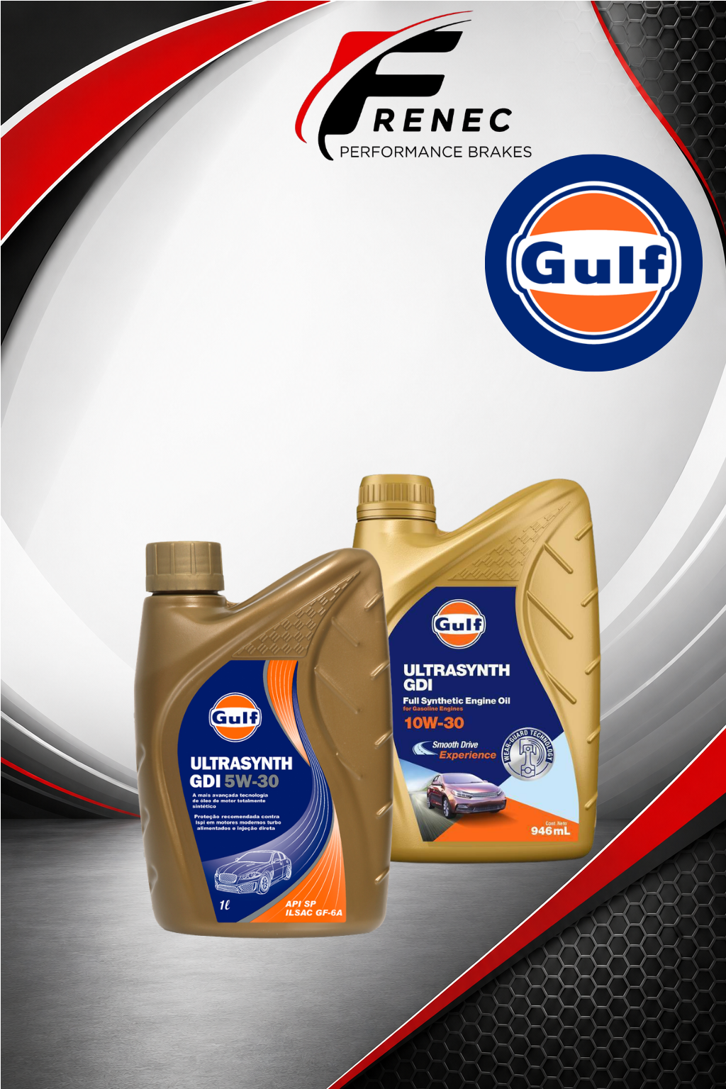 GULF ULTRASYNTH GDI 5w30/10w30 litro