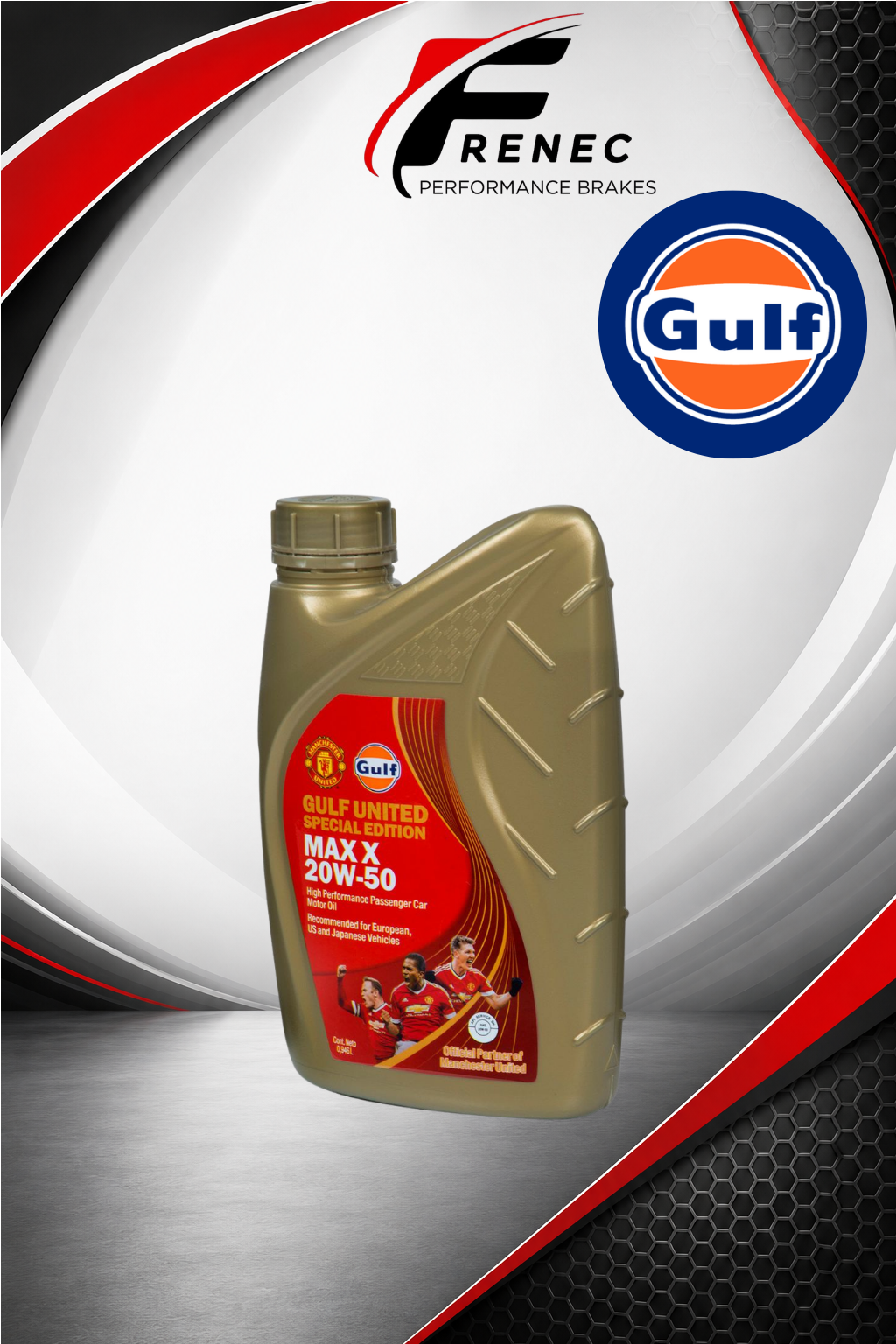 GULF MAX X 20W50/GASOLINA litro