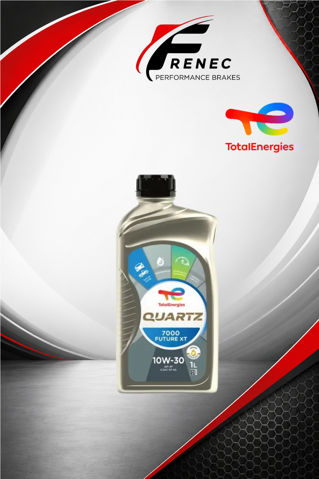 QUARTZ 7000 FUT.XT 10W30 litro